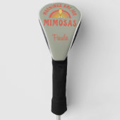 Morgens sind für Mimosas Golf Headcover (Vorderseite)
