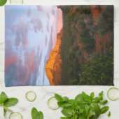 Morgens Sonnenaufgang Sedona Arizona Wüste Geschirrtuch (Gefaltet)