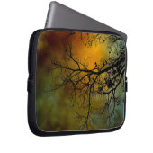 Morgens stürmisch mit Baumklappenärmel Laptopschutzhülle (Vorne Rechts)