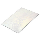 Morgens stürmisch mit drei großen gedämpften Notiz Notizblock (angewinkelt)