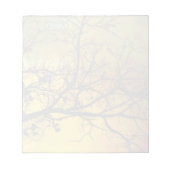 Morgens stürmisch mit einem bunten Notizblock (Vorderseite)