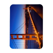 Morgens über San Francisco und Golden Gate Bridge. Magnet (Vertikal)