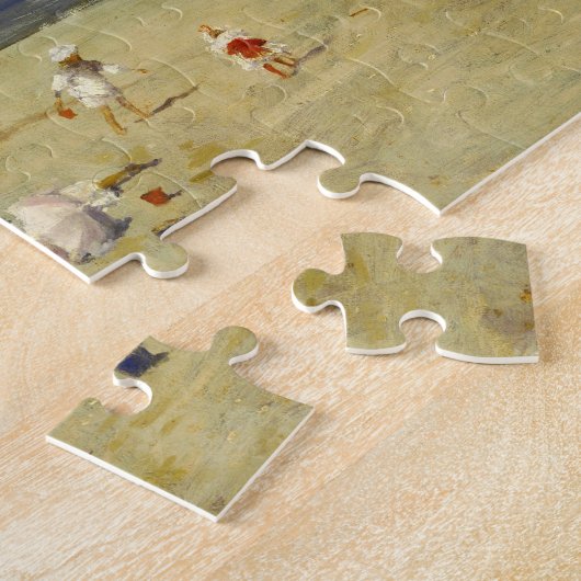 Morgens um Frühstück | William Merritt Chase Puzzle (Seite)