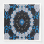 Morgens und nachts blau serviette (Vorderseite)