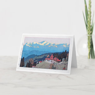 Morgens von Darjeeling, Hiroshi Yoshida Karte