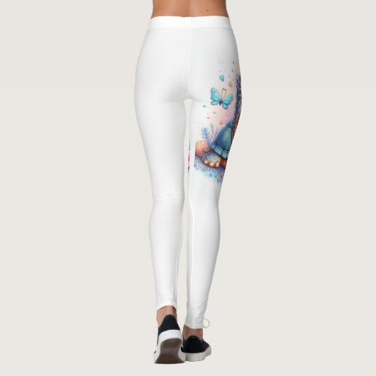 Morgenschildkröte Leggings (Rückseite)