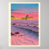Morgensee-at-Shiribeshi-by-Kawase-Hasui Poster (Vorne)