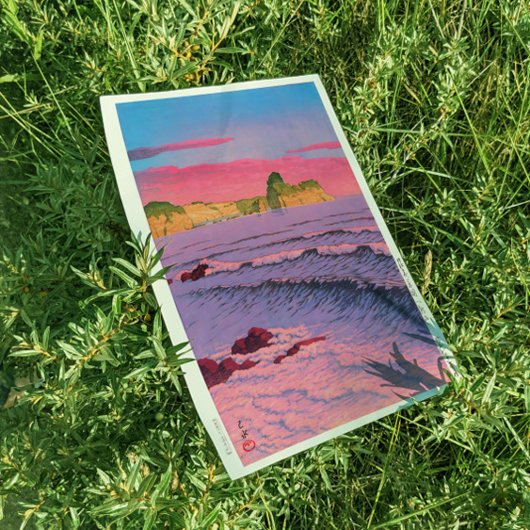 Morgensee-at-Shiribeshi-by-Kawase-Hasui Poster