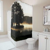 Morgensee-Scene Duschvorhang (Beispiel)