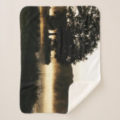 Morgensee-Scene sbcnm Sherpadecke (Vorderseite)