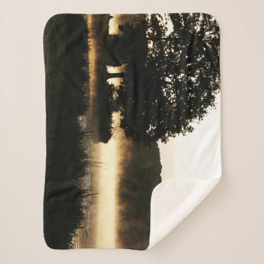 Morgensee-Scene sbcnm Sherpadecke (Vorderseite)