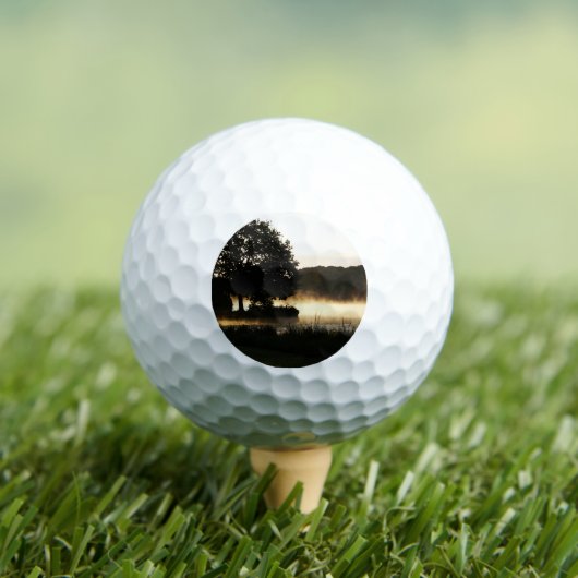 Morgensee Scene va gbcnm Golfball (Insitu T-Shirt)