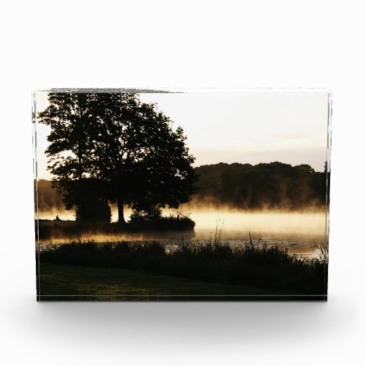 Morgensee-Szene pbcna Fotoblock (Vorderseite)