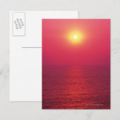 Morgensonne 3 postkarte (Vorne/Hinten)