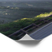 Morgensonne am General Grant Tree Poster (Ecke)