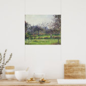 Morgensonne, Herbst, Eragny, 1897 Poster (Küche)