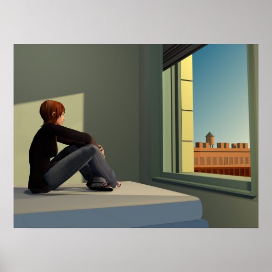 Morgensonne Poster (Vorne)