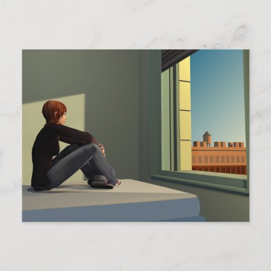 Morgensonne Postkarte (Vorderseite)