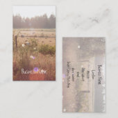 Morgensonne Visitenkarte (Vorne/Hinten)