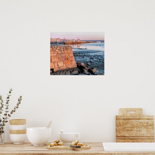 Morgensonnenlicht Poster (Küche)