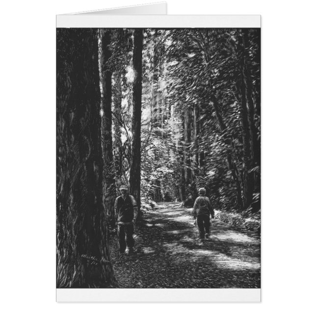 Morgenspaziergang im Morgengrauen (Vorne)