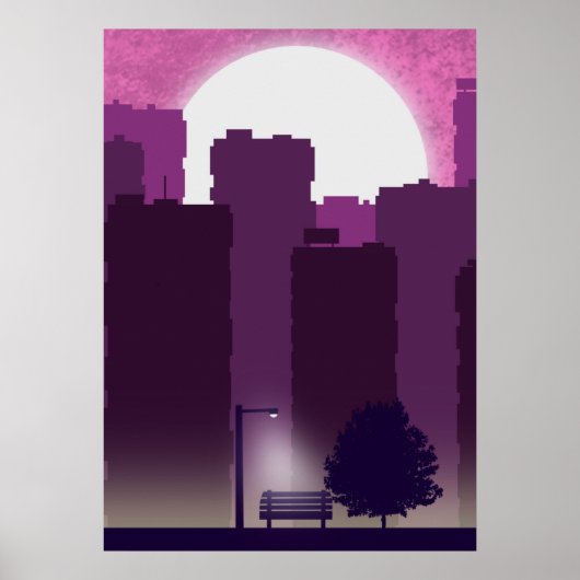 Morgenstadtplakat Poster (Vorne)
