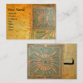 MORGENSTAR 2 , MONOGRAMM VISITENKARTE (Vorne/Hinten)