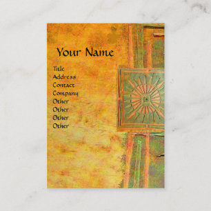 MORGENSTAR 2 , MONOGRAMM VISITENKARTE