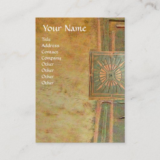 MORGENSTAR 2 , MONOGRAMM VISITENKARTE (Vorderseite)