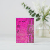 MORGENSTAR 2 , MONOGRAMM VISITENKARTE (Stehend Vorderseite)