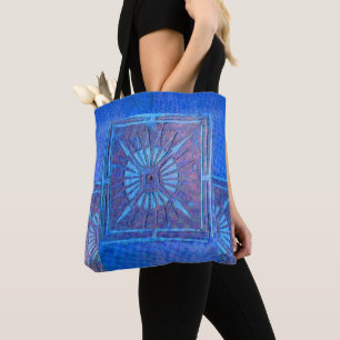MORGENSTAR, Blue Tote Bag Tasche
