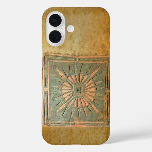 MORGENSTAR, gelb, braun Case-Mate iPhone Hülle (Rückseite)