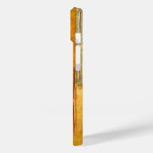 MORGENSTAR, gelb, braun, schwarz Case-Mate iPhone Hülle (Rückseite / Links)