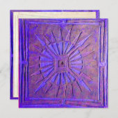 MORGENSTAR , hell blau, weiß Ankündigung (Vorne/Hinten)