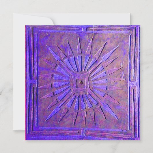 MORGENSTAR , hell blau, weiß Ankündigung (Vorderseite)