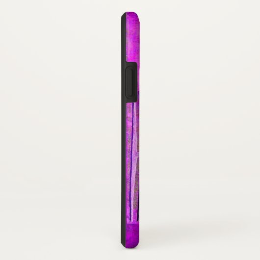 MORGENSTAR , Lila, schwarz, Monogramm Case-Mate iPhone Hülle (Hinten/Rechts)