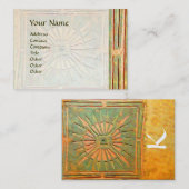 MORGENSTAR , MONOGRAMM VISITENKARTE (Vorne/Hinten)