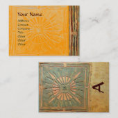 MORGENSTAR , MONOGRAMM VISITENKARTE (Vorne/Hinten)