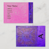 MORGENSTAR , MONOGRAMM VISITENKARTE (Vorne/Hinten)