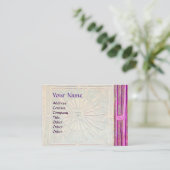 MORGENSTAR , MONOGRAMM VISITENKARTE (Stehend Vorderseite)