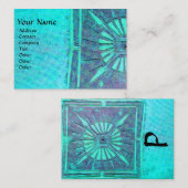 MORGENSTAR , MONOGRAMM VISITENKARTE (Vorne/Hinten)