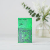 MORGENSTAR , MONOGRAMM VISITENKARTE (Stehend Vorderseite)