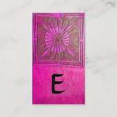 MORGENSTAR , MONOGRAMM VISITENKARTE (Rückseite)