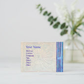 MORGENSTAR , MONOGRAMM VISITENKARTE (Stehend Vorderseite)