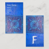 MORGENSTAR , MONOGRAMM VISITENKARTE (Vorne/Hinten)