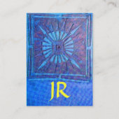 MORGENSTAR , MONOGRAMM VISITENKARTE (Rückseite)