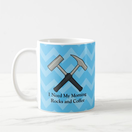 Morgensteine und Kaffee Kaffeetasse (Links)