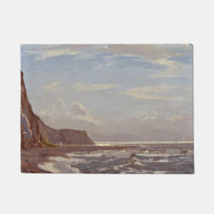 Morgenstern an der Küste auf der Isle of Wight Fußmatte