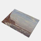 Morgenstern an der Küste auf der Isle of Wight Fußmatte (Schrägansicht)