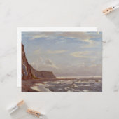 Morgenstern an der Küste auf der Isle of Wight Karte (Vorderseite/Rückseite Beispiel)